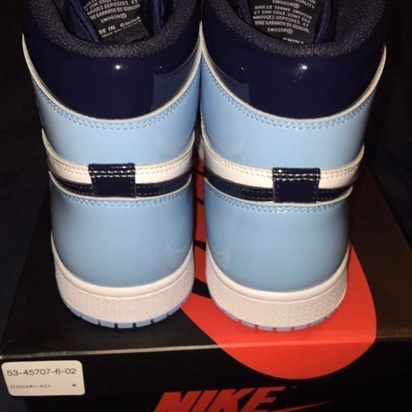 Retro 1 Chill blue womens size 8